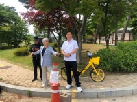 [눈에 띄는 지방자치] 윤경선 수원시의원, 금곡동 및 호매실동 교차로 횡단보도 현장 확인
