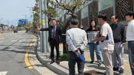 남양주 두산위브트레지움 앞 도로 마을주민 보호구간 추진