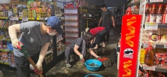 [18일 인천 계양구] 작전1동 폭우 피해 복구에 온 마을이 나섰다 등