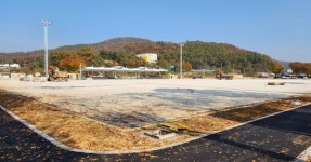 [AT 포토] 다목적 체육시설로 재탄생한 광주시 퇴촌면 공설운동장