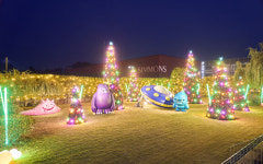 [AT 현장] 숙면 기술의 본거지 시몬스 테라스, 겨울엔 도시를 밝히다