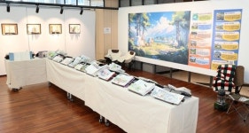 충남도의회 어반스케치 여행! 충남으로 드로잉북 전시