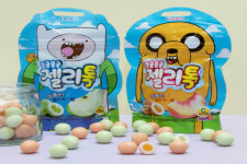 크라운제과 씹으면 톡 터지는 몽글몽글 젤리톡 출시