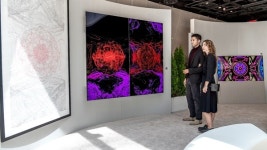 LG전자, 프리즈 아트페어 참가 LG 올레드 에보로 NFT 예술작품 전시