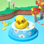 SPC그룹 배스킨라빈스, 3D 기술 바탕 입체형 아이스크림 케이크 둥실둥실 스윗 덕 출시