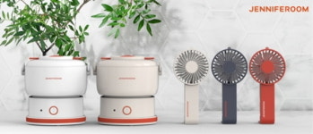 제니퍼룸, 핸디스톰 미니 손선풍기와 미니 멀티쿠커 출시