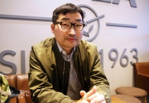 노동절에 부당해고 맞서는 김용일 지회장