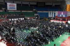 [포토] 한국노총, 4년 만에 대면 정기대대 개최