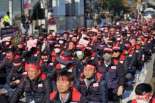 경진여객 하루 총파업···배차시간 조정, 징계 완화 요구