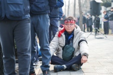 [포토] 민주노총, 한국지엠 직영정비사업소 폐쇄 저지 결의