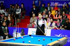 [BM포토] 2017 구리 포켓볼세계당구대회 준결승에 오른 국내 포켓볼 여자 랭킹 2위 박은지