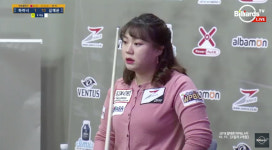 [WPBL 당구] '포켓볼 선수 출신' 잔카 김진아, 국내 4위 김민아 2-0으로 꺾고 팀 3승 견인