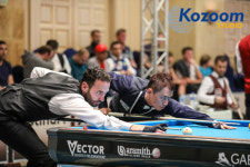 [BM포토] 카시도코스타스 vs 정승일 후르가다 당구월드컵 예선 3라운드 최종 승부 뱅킹