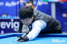 [포르토 당구WC] 평균 2.40 김동훈, 종합 1위... 서창훈 종합 2위(2.222) 최종예선行