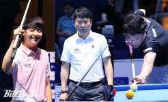 신정주-신남호-조건휘 신한금융투자 PBA 당구챔피언십 준결승行