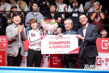 여자 프로당구 LPBA 여왕 임정숙, 대망의 2연승 달성