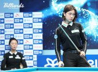 8강 진출 김가영, 2-1로 이미래 꺾고 지난 패배 설욕 [프로당구 투어]