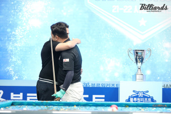 대역전 드라마 쓴 '헐크' 강동궁... PBA 개막전 극적인 우승[프로당구 투어]