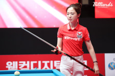 더 강해진 웰컴저축銀... 맞수 신한금투 4-1로 꺾고 선두 지켜 [PBA 팀리그]