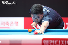 오늘의 수훈갑은 조건휘...신한금융투자, NH농협카드에 4-1 승리 [PBA 당구 팀리그]
