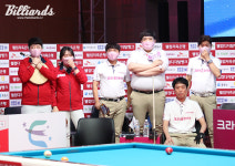 [BM포토] 초조하게 지켜보는 크라운해태 라온 [PBA 당구 팀리그]