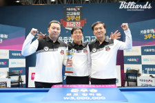 경북사대부고, 고교동창3쿠션최강전 최종 우승...성남고 꺾고 3쿠션 최강고 등극