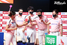 탈꼴지 노리던 블루원리조트가 후기리그 단독 1위에 올랐다 [PBA 팀리그]