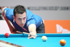 서현민, 아쉬운 2점 차 분패... 사파타 3-2 승리 [프로당구 월드챔피언십]