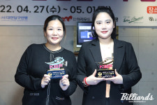 [BM포토] 공동3위 차지한 최솔잎과 박은지 [풀투어 1차대회]