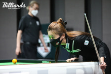 [BM포토] 포켓볼에서 나오는 바이브, 김가영 [프로당구 LPBA 투어]