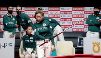 '절친' 조재호-강동궁, PBA 팀리그 활약...나란히 팀 승리 견인 [프로당구 PBA 팀리그]