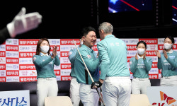 '휴온스' 최혜미, 9:0으로 두 세트 승리...'2승' NH농협카드, 1위 맹추격 [프로당구 PBA 팀리그]