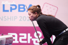 '첫 우승 도전' 김보미, 백민주 꺾고 결승 진출...스롱과 결승 맞대결 [프로당구LPBA 투어]