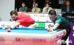 [BM포토] 뱅킹도 지지 않아 두 번의 뱅킹 [프로당구 SK렌터카 월드챔피언십]