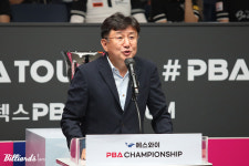 제이와이에스캐롬클럽 | 에스와이 PBA 챔피언십 개막 "LPBA와 또 다른 묘미의 PBA 투어 즐겨주길"