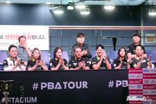 제이와이에스캐롬클럽 | 에스와이 PBA 챔피언십 개막 "LPBA와 또 다른 묘미의 PBA 투어 즐겨주길"