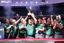 프로당구 새 역사 썼다... NH농협카드, 사상 최초 팀리그 전승 우승 & 8연승