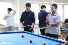 아이리그 송탄중학교, 아빠가 좋아하는 당구, 이제 우리도 같이 쳐요