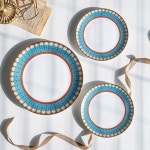 아이티텔랜드, 골드드림24K 터키블루 로열 플레이팅 접시 출시