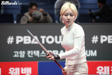 화려하게 프로당구 복귀... 차유람, 8차전 PQ도 승리 64강 진출