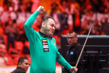 복수, 또 복수 성공…킬러 서창훈, 블롬달 꺾고 보고타 당구월드컵 8강 진출