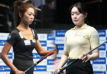 월챔 파이널리스트 김가영-김보미, 시즌 첫 경기 패배…64강 탈락 이변