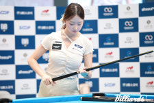 [B&포토] 분위기 좋았는데…1, 2세트 내리 뺏기고 힘빠진 김혜림 [레이디스 나인볼]