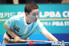 승부치기 6점 김영원, 프로당구 투어 128강 탈락 위기 극복 [PBA 6차 투어]