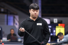 Avg. 4.00에 세계선수권 준우승자 꺾고… 韓 정예성, 서울 당구월드컵 돌풍 예고