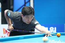첫 퍼펙트큐 강동궁, 128강 첫날 대회 첫 퍼펙트큐 달성 [PBA 7차 투어]