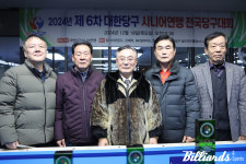 국가대표 총감독 출신 이장수, 대한당구시니어연맹 연말 전국대회 우승