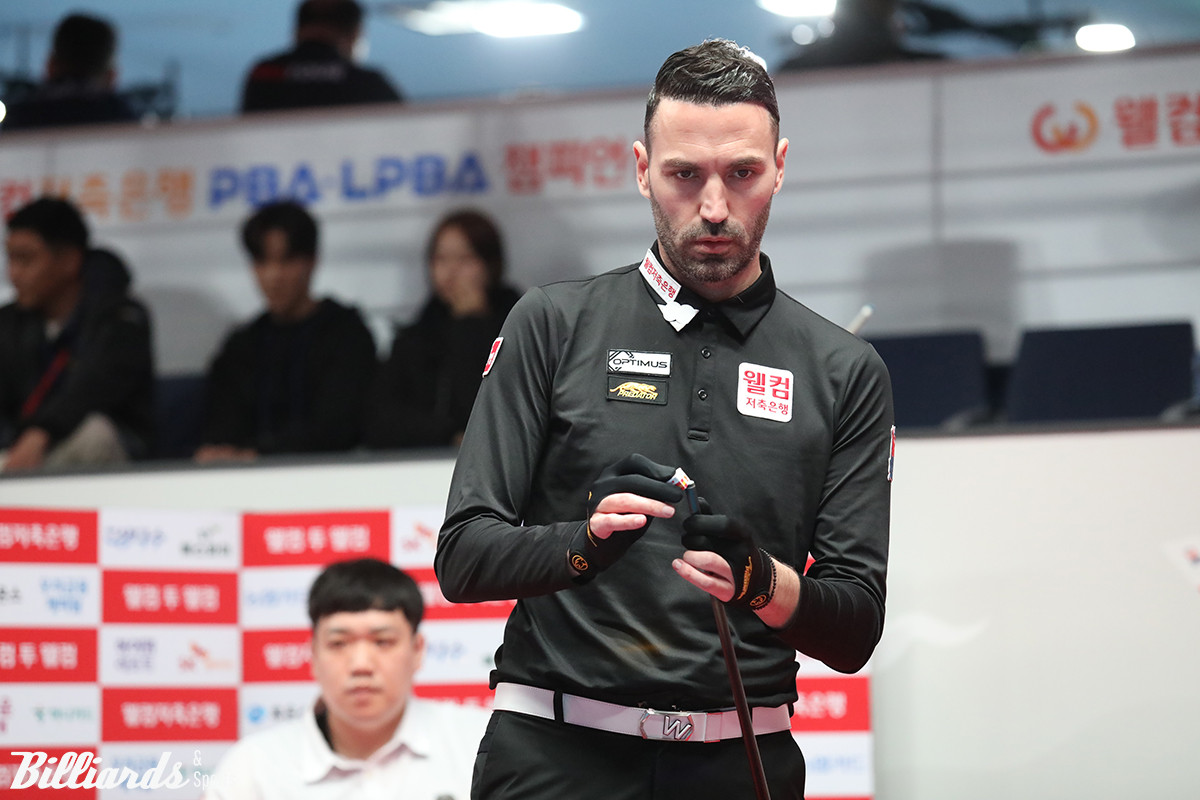 프로당구 PBA, 초클루 선수가 스페인 전설 산체스 선수를 꺾고 우승!