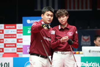 '되살아나는' 크라운해태, 하나카드에 4-0 완승 [PBA 팀리그 5R]