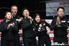 8전 전승 SK렌터카, 4-1로 3차전도 압승…프로당구 팀리그 파이널 우승까지 단 1승 남아